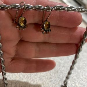 Sterling silver earrings